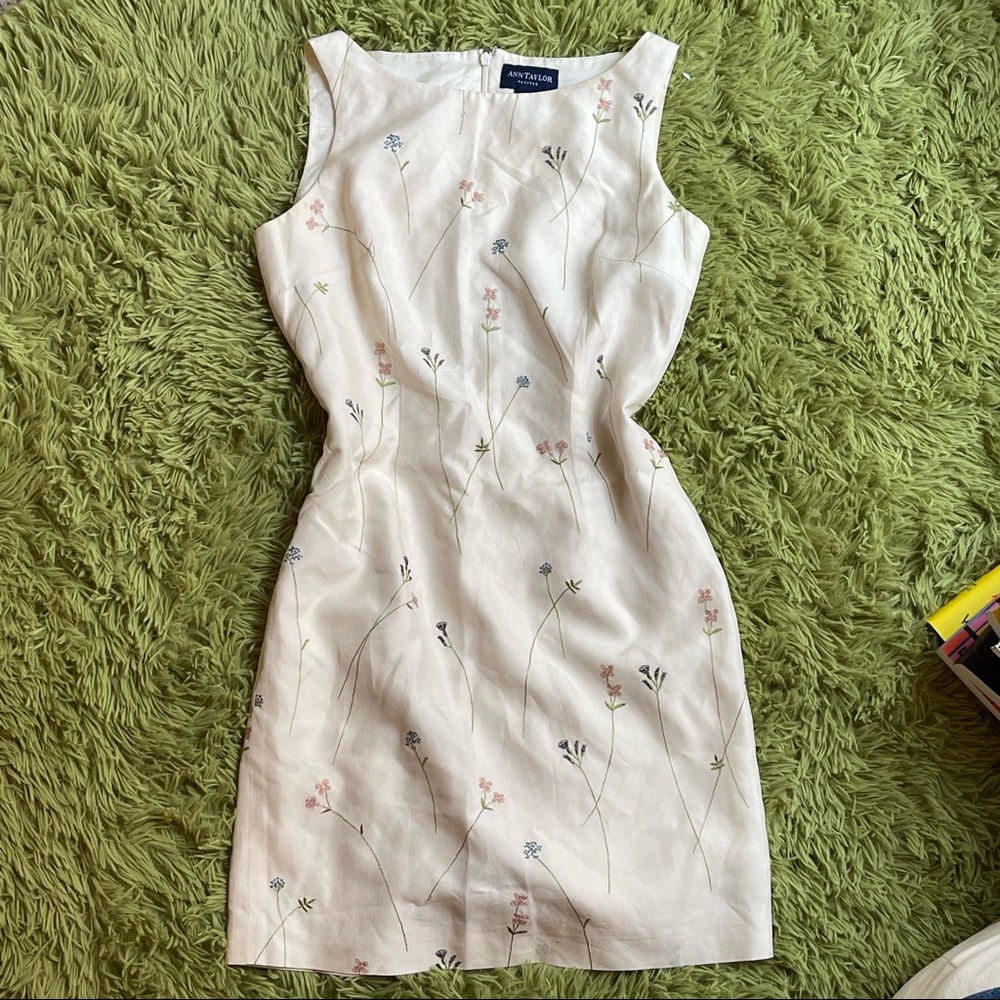 Vintage Ann Taylor Mini Dress